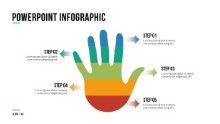 PowerPoint Infographic - 098 - Steps Hand
