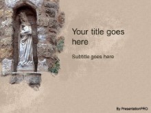 Download biblical statue PowerPoint Template and other software plugins for Microsoft PowerPoint