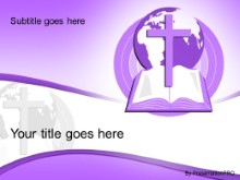 Download world religion purple PowerPoint Template and other software plugins for Microsoft PowerPoint