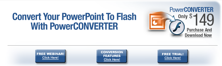 powerconverter convert PowerPoint to Flash