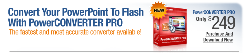 powerconverter convert PowerPoint to Flash