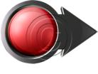Download arrowholderbeveldown blue PowerPoint Graphic and other software plugins for Microsoft PowerPoint