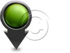 Download arrowholderbeveldown green PowerPoint Graphic and other software plugins for Microsoft PowerPoint