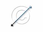Download ballarrows leftdown blue PowerPoint Graphic and other software plugins for Microsoft PowerPoint