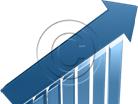 Download arrowchartup blue PowerPoint Graphic and other software plugins for Microsoft PowerPoint