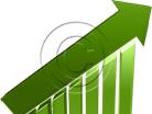 Download arrowchartup green PowerPoint Graphic and other software plugins for Microsoft PowerPoint