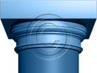 Download column04 blue PowerPoint Graphic and other software plugins for Microsoft PowerPoint