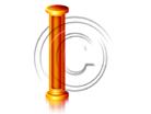 Download hightech column orange PowerPoint Graphic and other software plugins for Microsoft PowerPoint