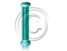 Download hightech column teal PowerPoint Graphic and other software plugins for Microsoft PowerPoint