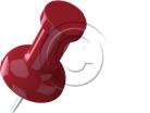 Download push pin red 04 PowerPoint Graphic and other software plugins for Microsoft PowerPoint