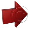 Download action button forward red PowerPoint Graphic and other software plugins for Microsoft PowerPoint
