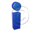 Download action button information blue PowerPoint Graphic and other software plugins for Microsoft PowerPoint