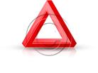 Download 3dtriangle01 red PowerPoint Graphic and other software plugins for Microsoft PowerPoint