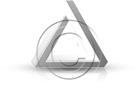 Download 3dtriangle01 silver PowerPoint Graphic and other software plugins for Microsoft PowerPoint