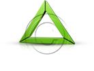 Download 3dtriangle06 green PowerPoint Graphic and other software plugins for Microsoft PowerPoint