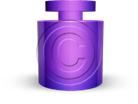 Download label column purple PowerPoint Graphic and other software plugins for Microsoft PowerPoint