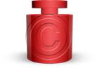 Download label column red PowerPoint Graphic and other software plugins for Microsoft PowerPoint