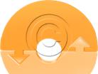 Download arrowcircleholder02 orange PowerPoint Graphic and other software plugins for Microsoft PowerPoint