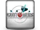 Download target customer bullseye b PowerPoint Icon and other software plugins for Microsoft PowerPoint