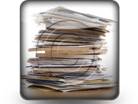 Download paperwork pileup b PowerPoint Icon and other software plugins for Microsoft PowerPoint