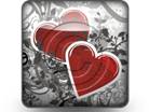 Download heart abstract b PowerPoint Icon and other software plugins for Microsoft PowerPoint