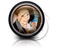 Download smilingbusinesswoman 10 c PowerPoint Icon and other software plugins for Microsoft PowerPoint