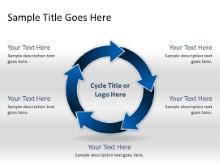 Download arrowcycle a 5blue PowerPoint Slide and other software plugins for Microsoft PowerPoint