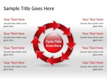 Download arrowcycle a 8red PowerPoint Slide and other software plugins for Microsoft PowerPoint