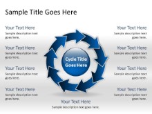 Download arrowcycle a 9blue PowerPoint Slide and other software plugins for Microsoft PowerPoint