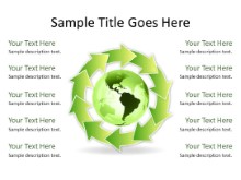 Download arrowcycle b 10green globe PowerPoint Slide and other software plugins for Microsoft PowerPoint