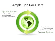 Download arrowcycle b 2green globe PowerPoint Slide and other software plugins for Microsoft PowerPoint