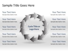 Download arrowcycle c 10gray PowerPoint Slide and other software plugins for Microsoft PowerPoint