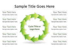 Download arrowcycle c 10green PowerPoint Slide and other software plugins for Microsoft PowerPoint