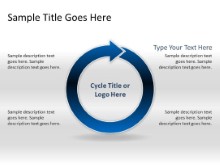 Download arrowcycle c 1blue PowerPoint Slide and other software plugins for Microsoft PowerPoint