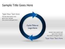 Download arrowcycle c 2blue PowerPoint Slide and other software plugins for Microsoft PowerPoint