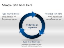 Download arrowcycle c 3blue PowerPoint Slide and other software plugins for Microsoft PowerPoint