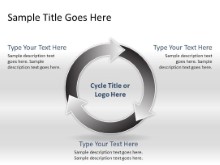 Download arrowcycle c 3gray PowerPoint Slide and other software plugins for Microsoft PowerPoint