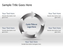Download arrowcycle c 5gray PowerPoint Slide and other software plugins for Microsoft PowerPoint