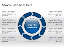 Download chrevoncycle a 8blue clockwise PowerPoint Slide and other software plugins for Microsoft PowerPoint