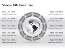 Download chrevoncycle b 10gray clockwise globe PowerPoint Slide and other software plugins for Microsoft PowerPoint