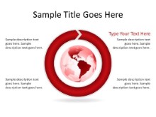 Download chrevoncycle b 1red clockwise globe PowerPoint Slide and other software plugins for Microsoft PowerPoint