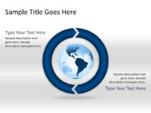 Download chrevoncycle b 2blue clockwise globe PowerPoint Slide and other software plugins for Microsoft PowerPoint