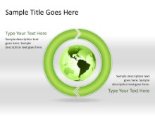 Download chrevoncycle b 2green clockwise globe PowerPoint Slide and other software plugins for Microsoft PowerPoint