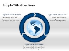 Download chrevoncycle b 3blue clockwise globe PowerPoint Slide and other software plugins for Microsoft PowerPoint