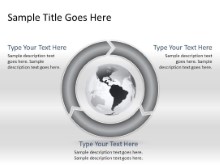 Download chrevoncycle b 3gray clockwise globe PowerPoint Slide and other software plugins for Microsoft PowerPoint