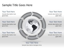 Download chrevoncycle b 7gray clockwise globe PowerPoint Slide and other software plugins for Microsoft PowerPoint