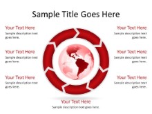 Download chrevoncycle b 7red clockwise globe PowerPoint Slide and other software plugins for Microsoft PowerPoint