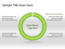 Download chrevoncycle c 1green clockwise PowerPoint Slide and other software plugins for Microsoft PowerPoint