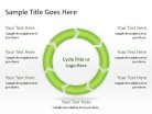 Download chrevoncycle c 7green clockwise PowerPoint Slide and other software plugins for Microsoft PowerPoint