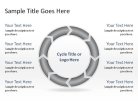 Download chrevoncycle c 8gray clockwise PowerPoint Slide and other software plugins for Microsoft PowerPoint